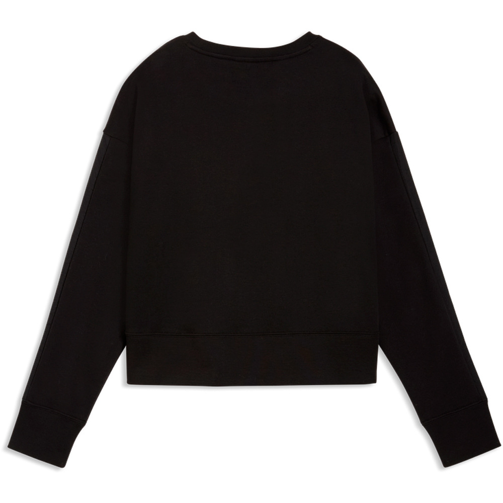 Puma sudadera mujer HER RELAXED NEGRO 03