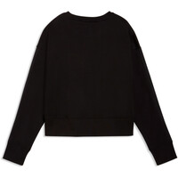 Puma sudadera mujer HER RELAXED NEGRO 03