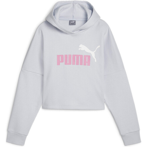 PUMA ESSENTIALS LOGO morado