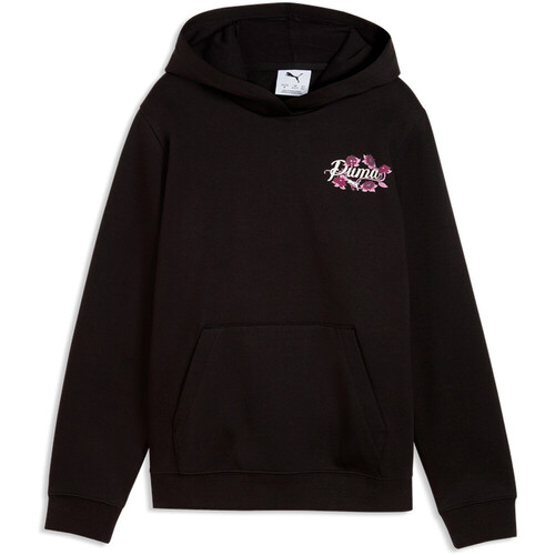 Puma sudadera niña ESSENTIALS NATURE 2.0 NEGRO