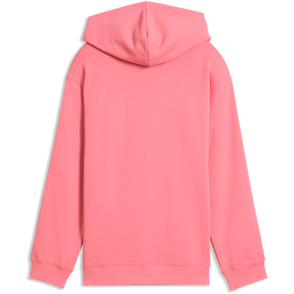 Puma sudadera niña ESSENTIALS TAPE ROSA 03