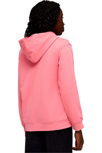 Puma sudadera niña ESSENTIALS TAPE ROSA vista trasera