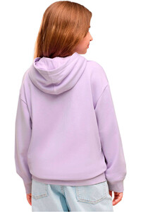 Puma sudadera niña MID90S MORADO vista trasera