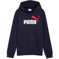 Puma sudadera niño ESSENTIALS 2 COLOR NO.1 LOG AZUL vista detalle