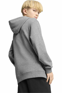Puma sudadera niño RIVAL RAGE GRIS vista trasera