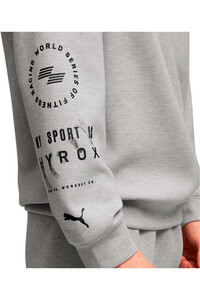 Puma sudaderas deportivas hombre X HYROX CLOUD MARRON 03
