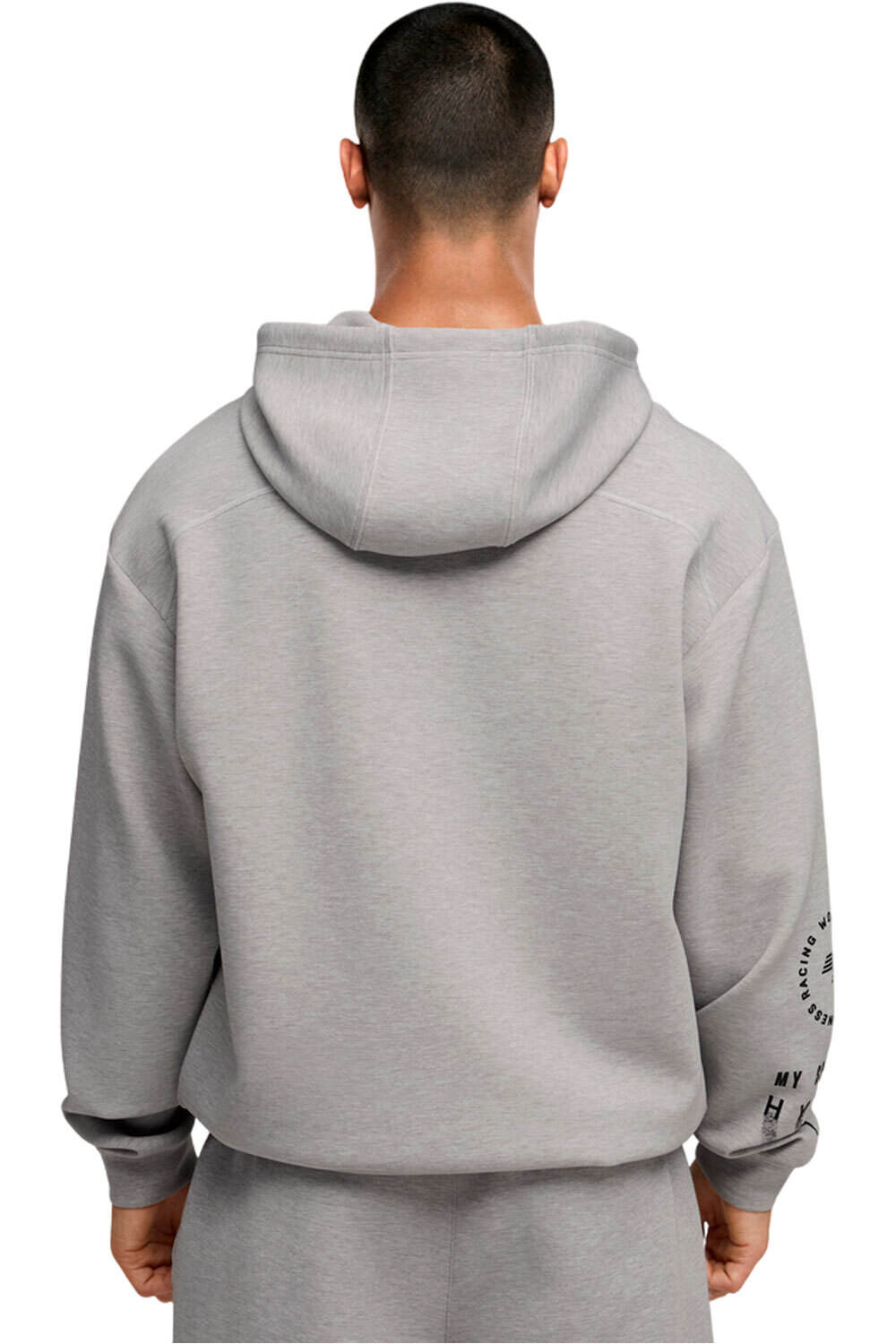 Puma sudaderas deportivas hombre X HYROX CLOUD MARRON vista trasera