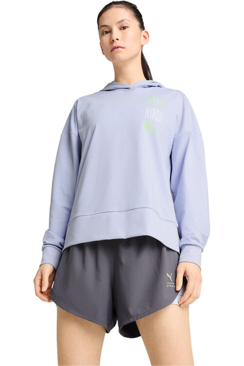 Puma sudaderas deportivas mujer x HYROX MORADO