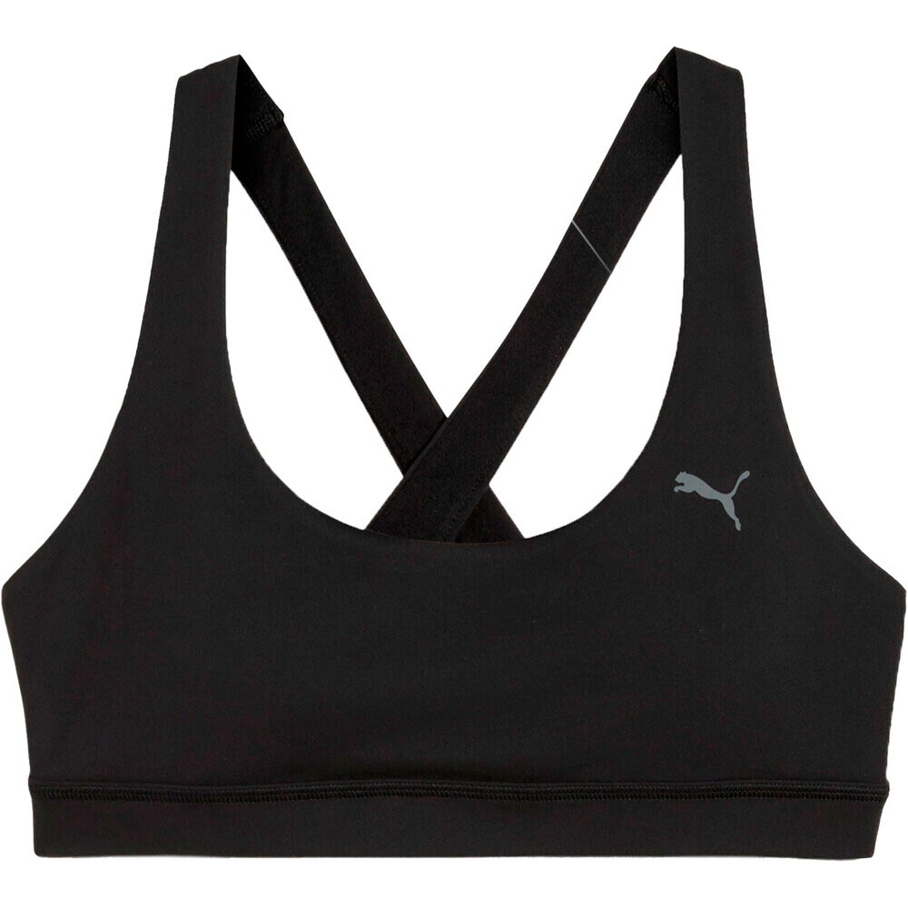 Puma sujetadores deportivos CLOUDSPUN NEGRO vista detalle