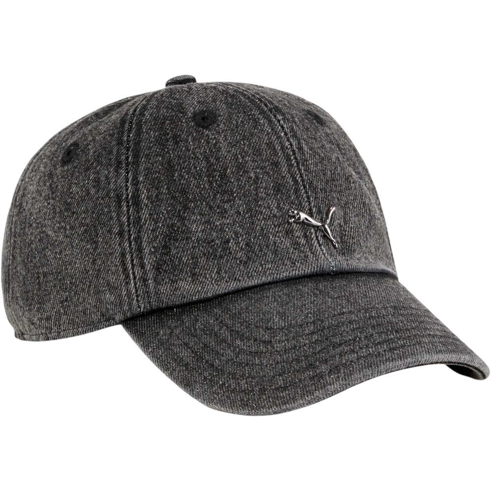 Puma visera lona WARDROBE ESSENTIALS METAL DAD NEGRO 02