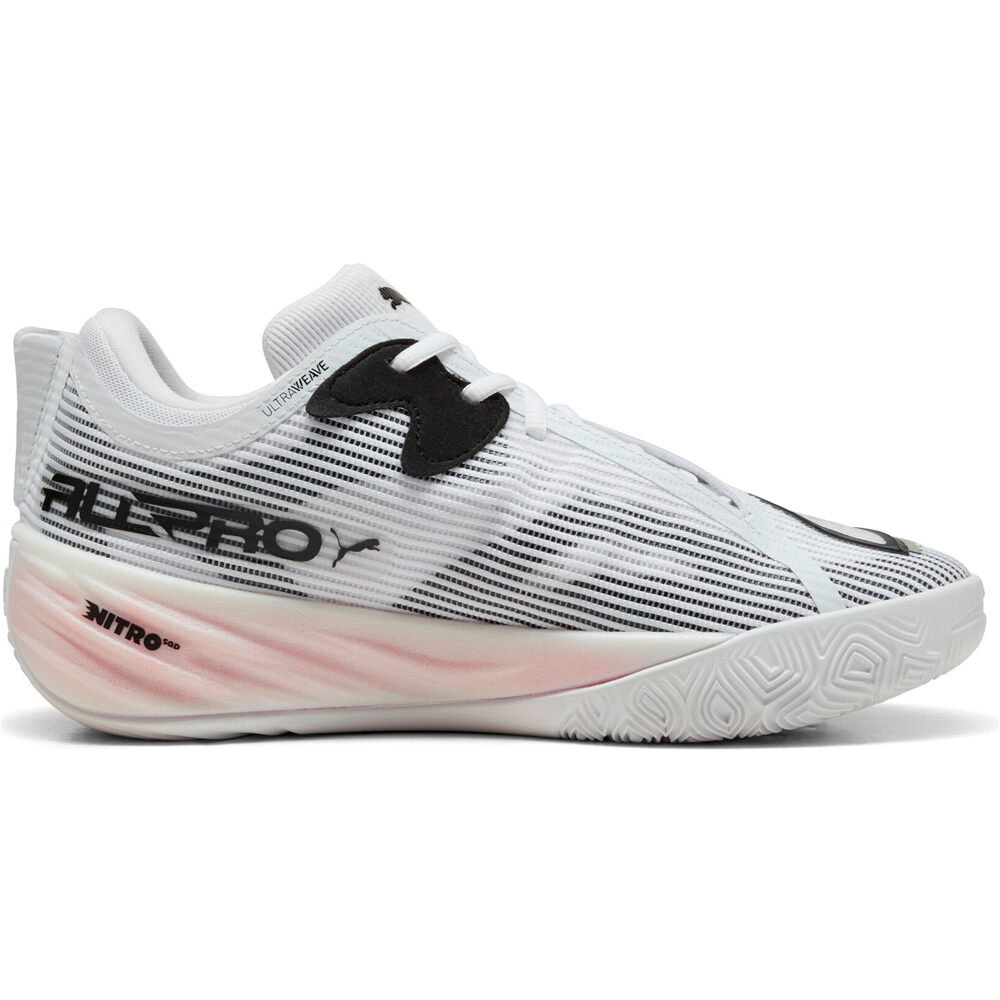 Puma zapatilla baloncesto ALL-PRO NITRO 2 BLANCO puntera