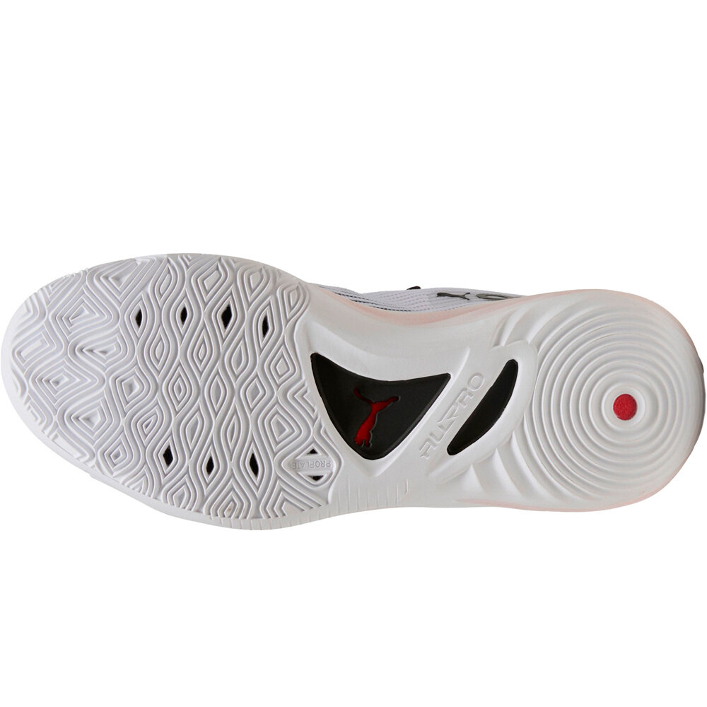Puma zapatilla baloncesto ALL-PRO NITRO 2 BLANCO vista trasera