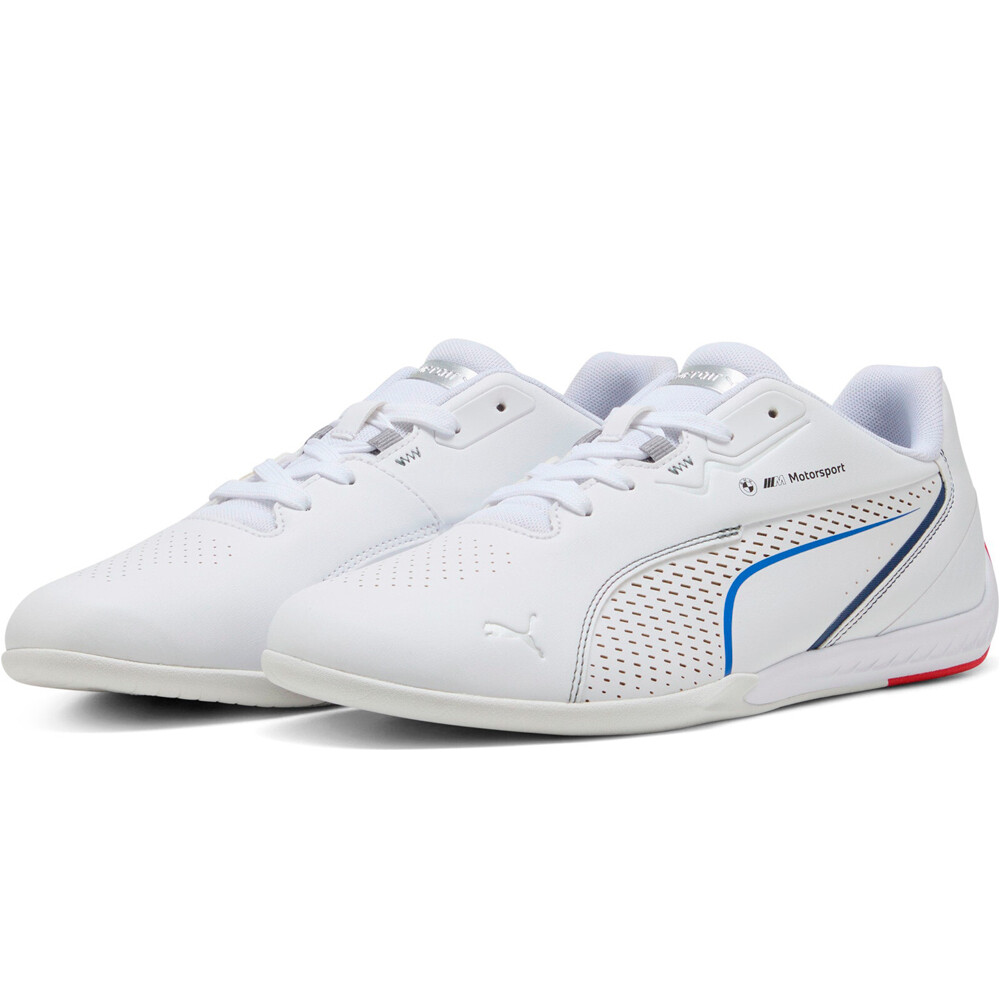 Puma zapatilla moda hombre BMW MMS Drift Cat 11 BLANCO lateral interior