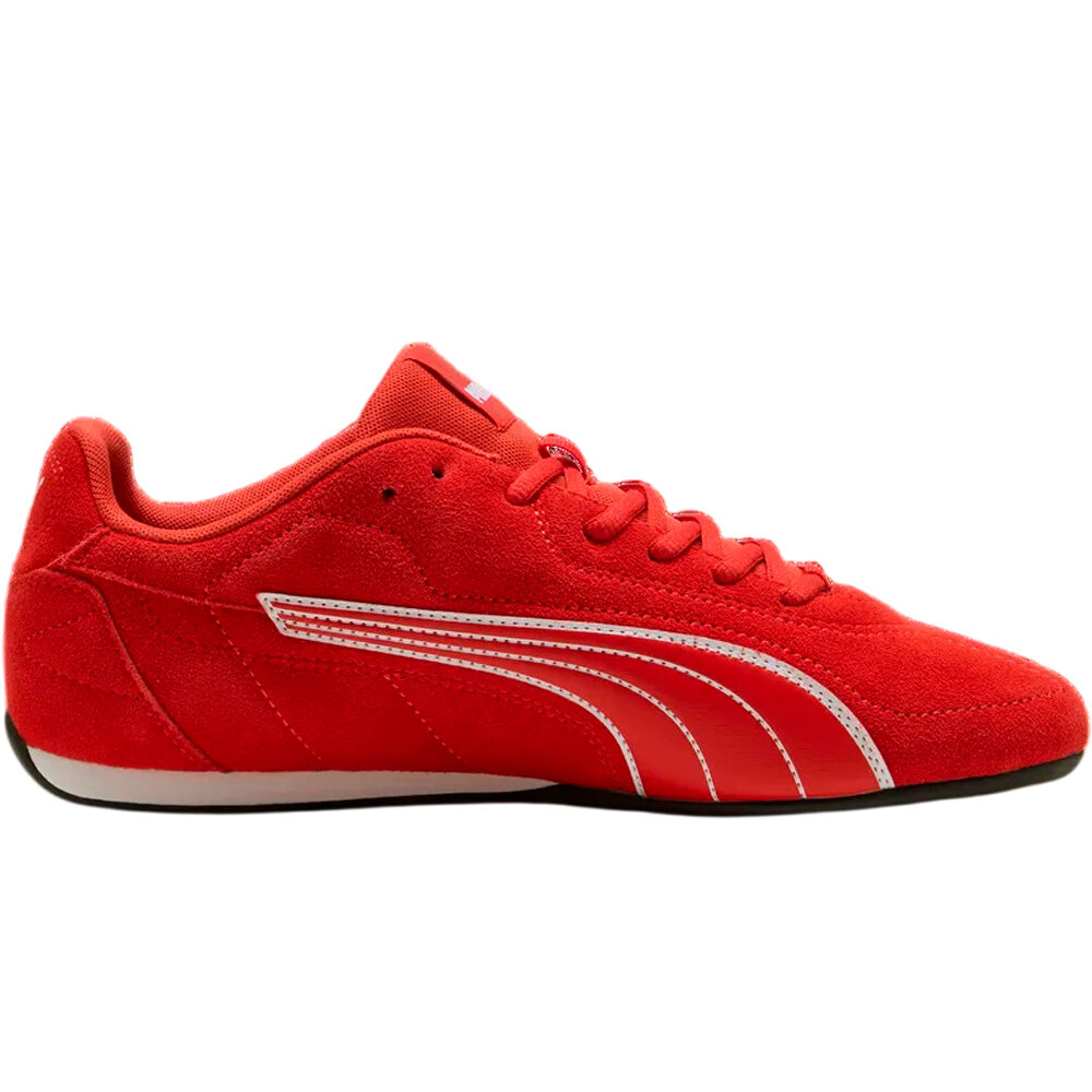 Puma zapatilla moda hombre CATCH SD ROJO puntera