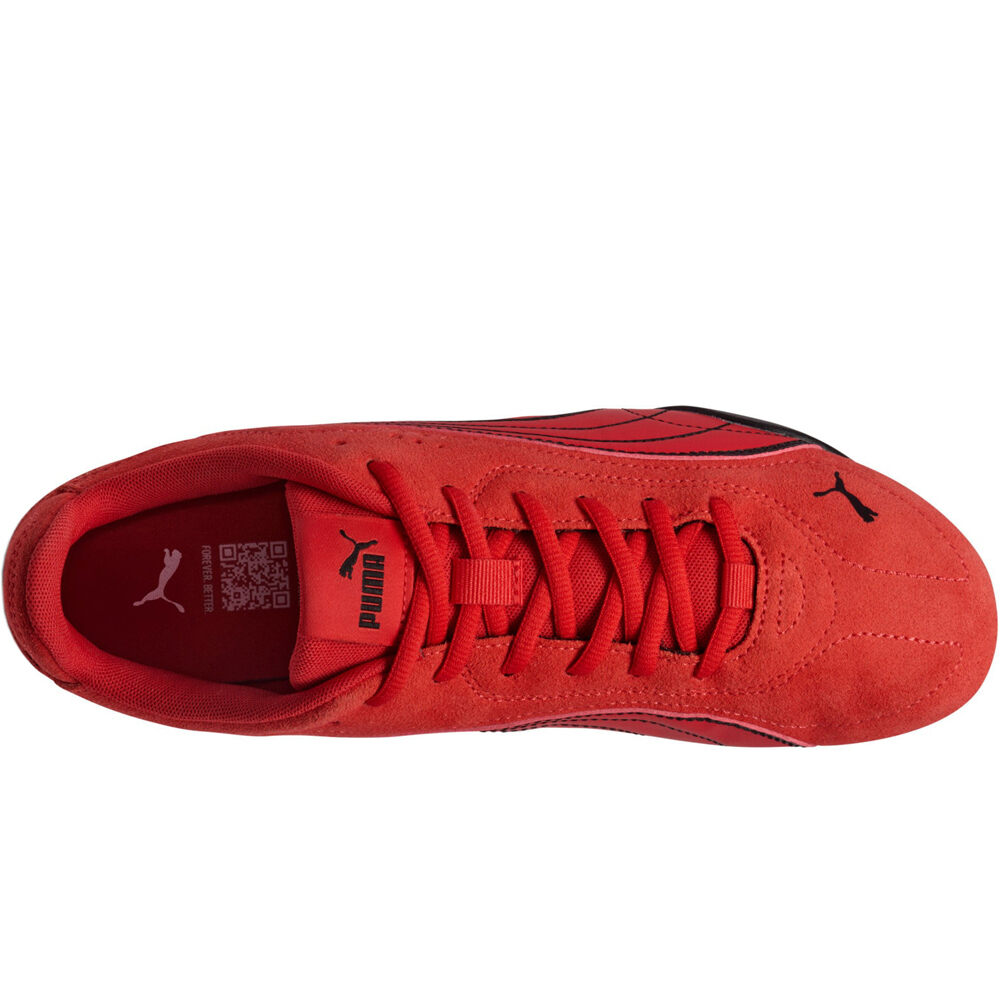 Puma zapatilla moda hombre CATCH SD ROJO vista trasera