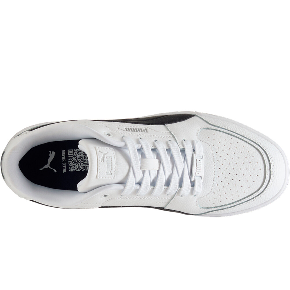 Puma zapatilla moda hombre CAVEN III PLUS BLANCO vista superior