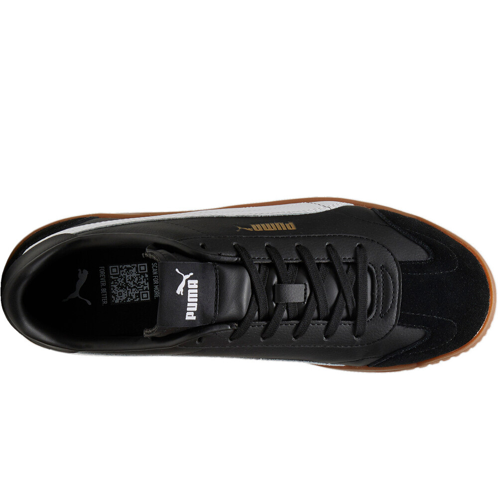 Puma zapatilla moda hombre CLUB 5v5 NEGRO vista superior