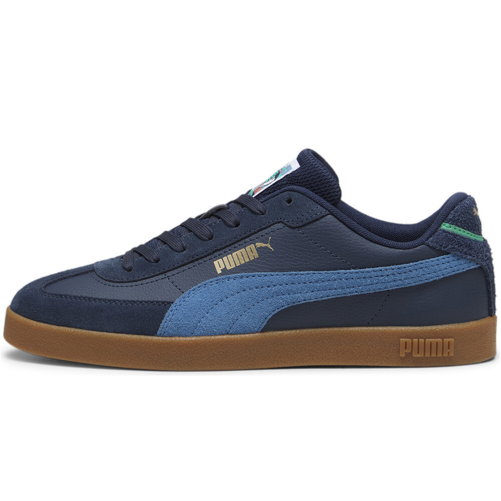 Puma zapatilla moda hombre CLUB II ERA YEAR AZUL lateral exterior