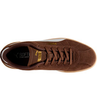 Puma zapatilla moda hombre CLUB II MARRON vista superior