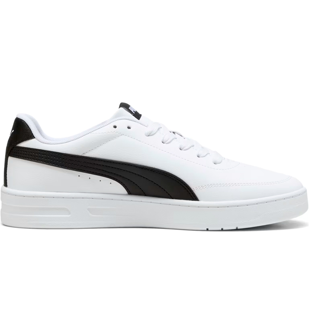 Puma zapatilla moda hombre COURT CLASSIC CLEAN BLANCO lateral interior