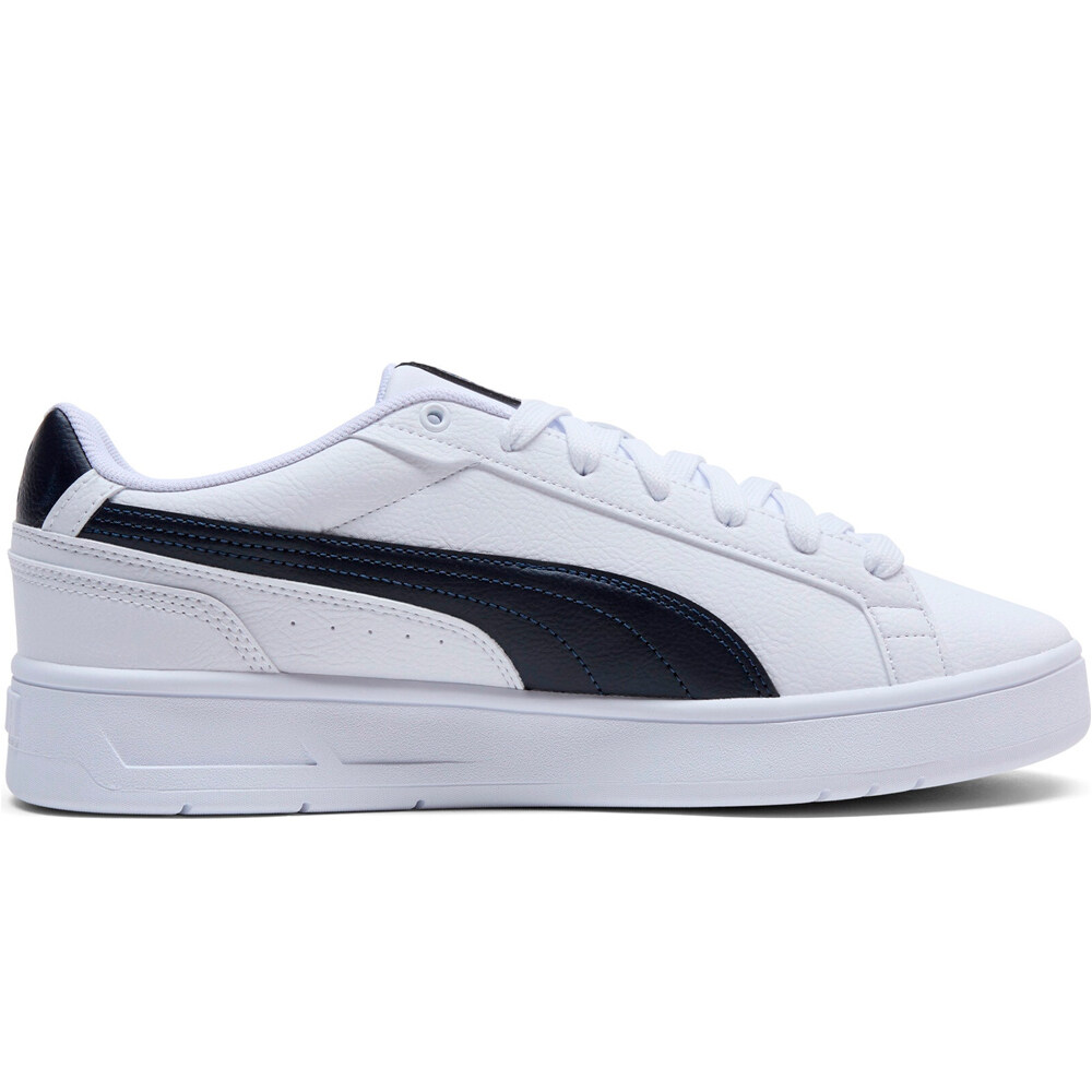 Puma zapatilla moda hombre COURT CLASSICO BLANCO puntera