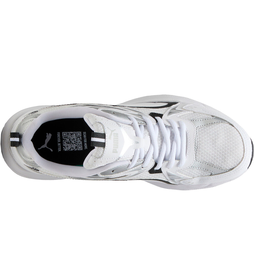 Puma zapatilla moda hombre MILENIO TECH BLANCO vista superior