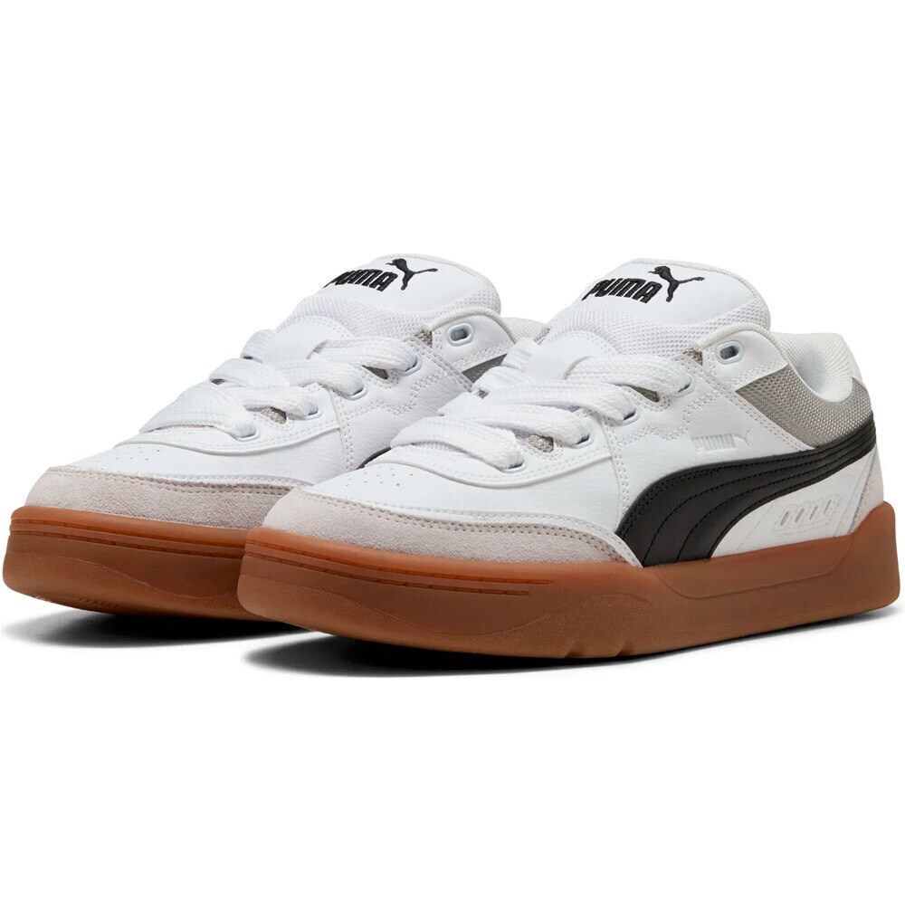 Puma zapatilla moda hombre PARK LIFESTYLE SK8 BLANCO lateral interior