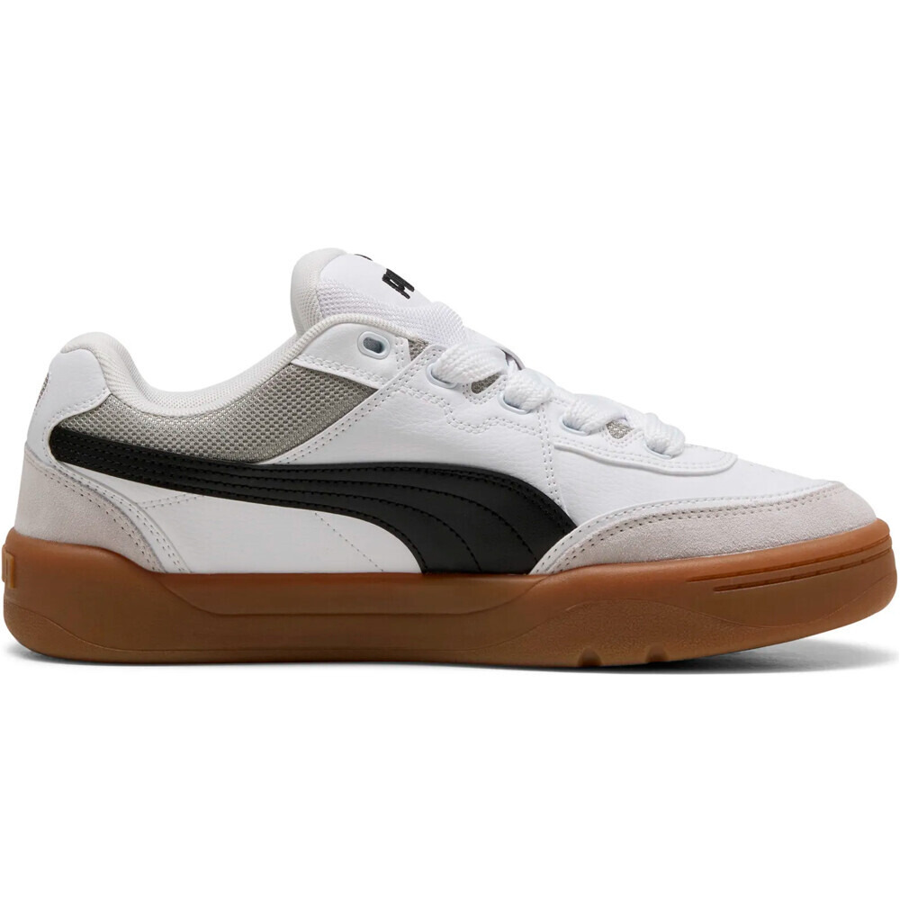 Puma zapatilla moda hombre PARK LIFESTYLE SK8 BLANCO puntera