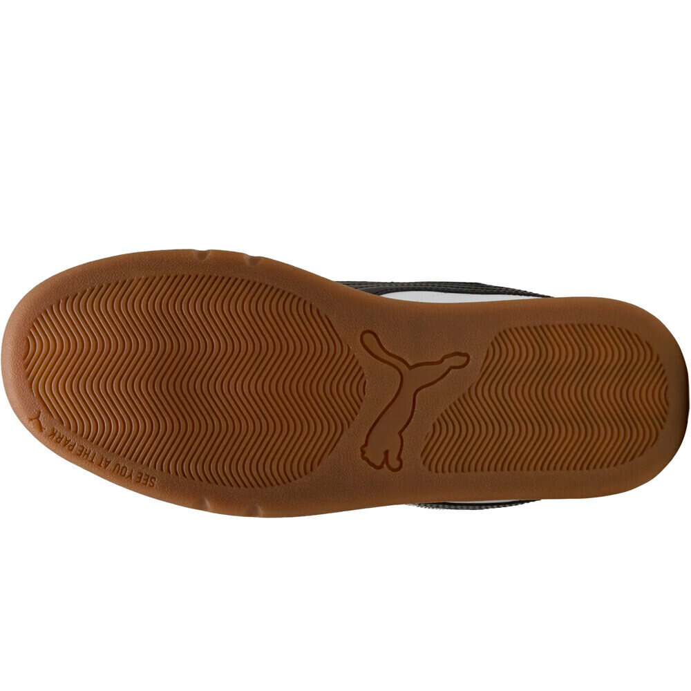 Puma zapatilla moda hombre PARK LIFESTYLE SK8 BLANCO vista trasera