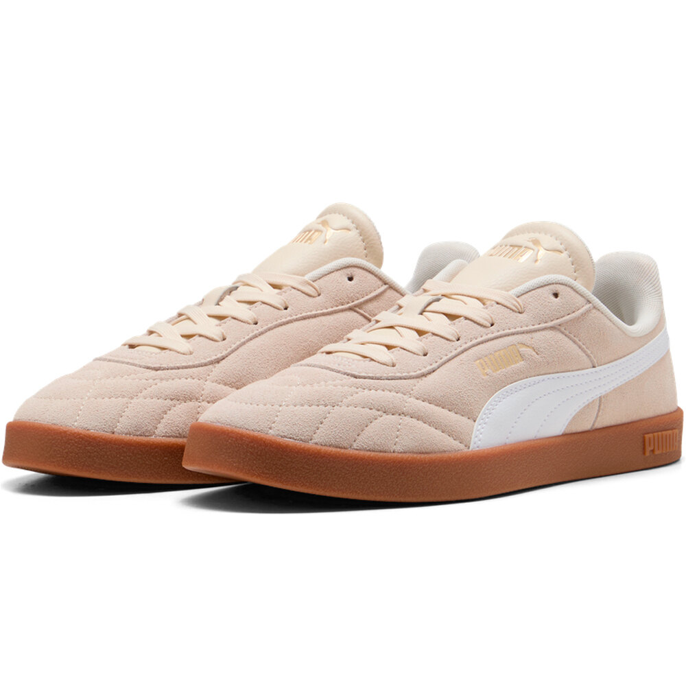 Puma zapatilla moda hombre Puma Club II Indoor BLANCO lateral interior