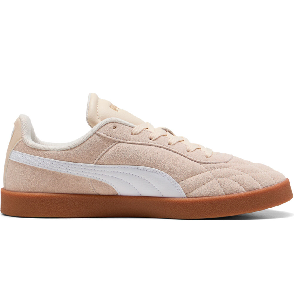 Puma zapatilla moda hombre Puma Club II Indoor BLANCO puntera