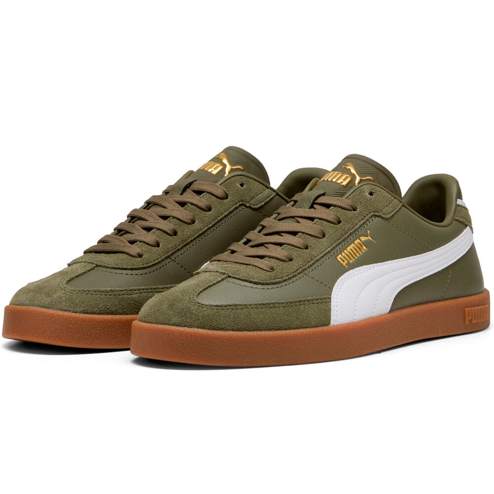 Puma zapatilla moda hombre PUMA CLUB II VERDE lateral interior