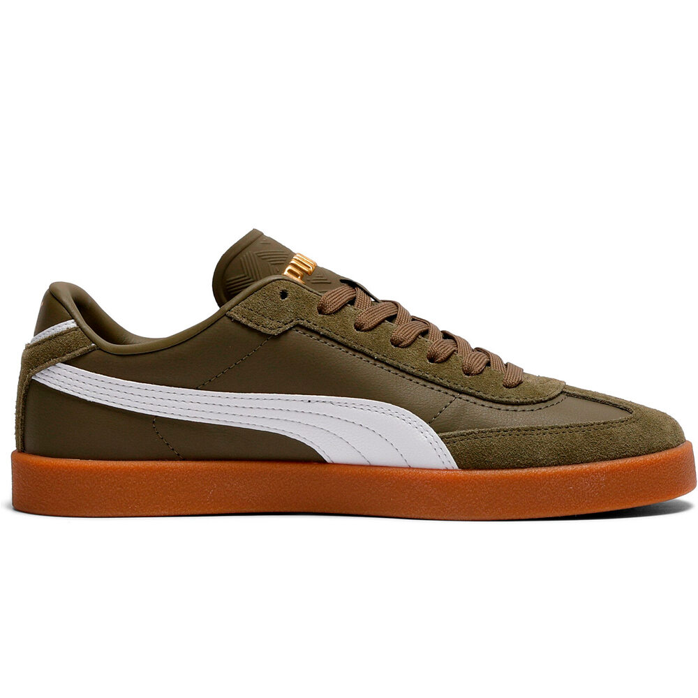 Puma zapatilla moda hombre PUMA CLUB II VERDE puntera