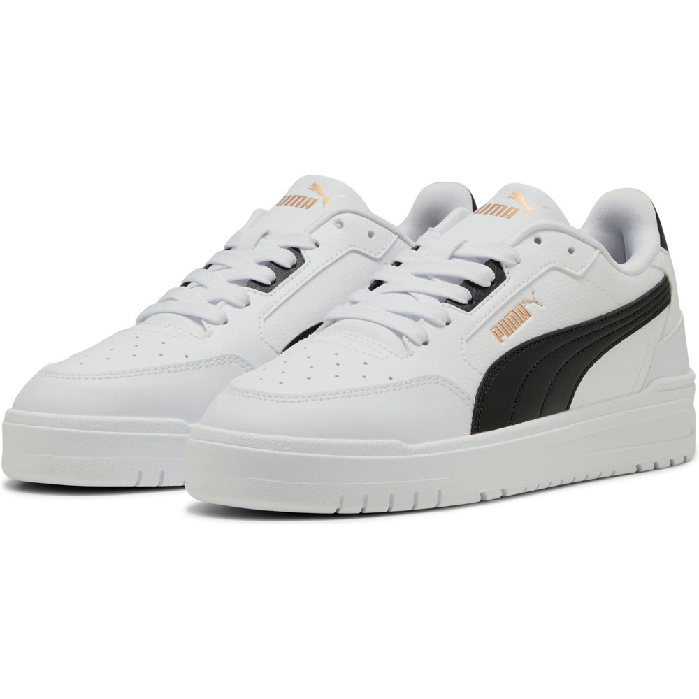 Puma zapatilla moda hombre SHUFFLE DOWNTOWN BLANCO lateral interior