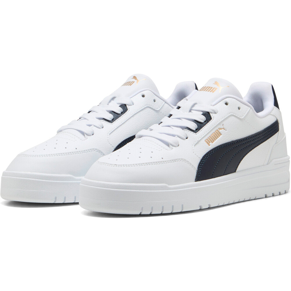 Puma zapatilla moda hombre SHUFFLE DOWNTOWN BLANCO lateral interior