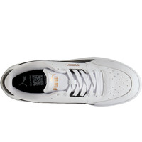 Puma zapatilla moda hombre SHUFFLE DOWNTOWN BLANCO vista superior