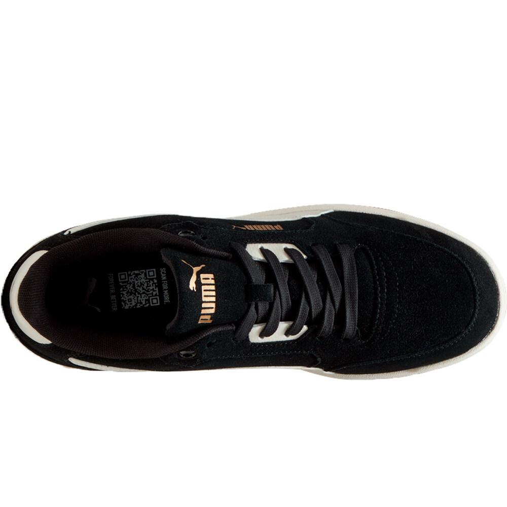 Puma zapatilla moda hombre SHUFFLE DOWNTOWN SD NEGRO vista superior