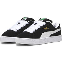 Puma zapatilla moda hombre SUEDE XL NEGRO lateral interior