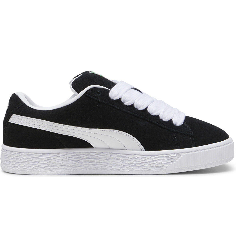 Puma zapatilla moda hombre SUEDE XL NEGRO puntera