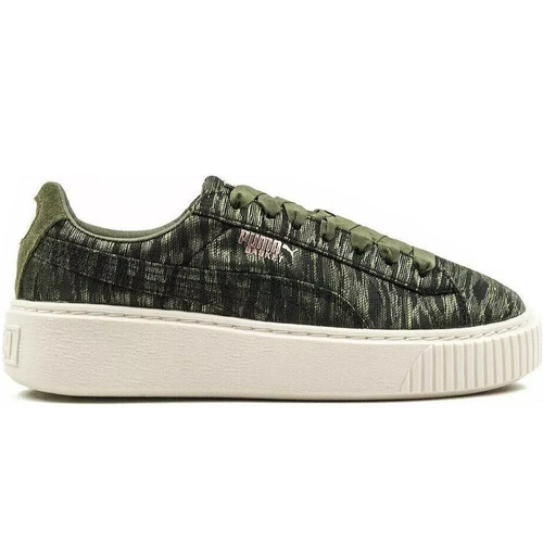 PUMA BASKET PLATFORM VR verde
