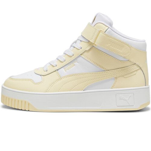 Puma zapatilla moda mujer Carina Street Mid BLANCO