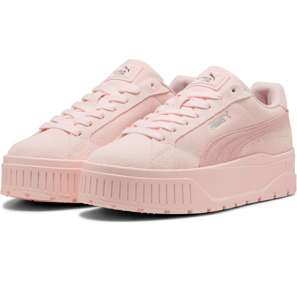 Puma zapatilla moda mujer Karmen II AMARILLO lateral interior