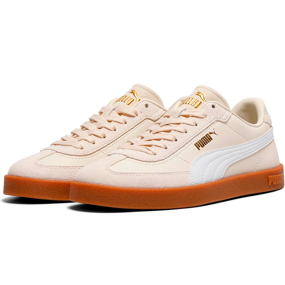 Puma zapatilla moda mujer PUMA CLUB II ERA MARRON lateral interior