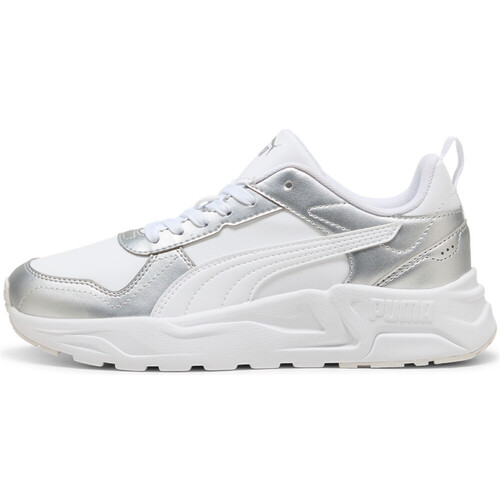 Puma zapatilla moda mujer TRINITY 2 LT METALLI BLANCO