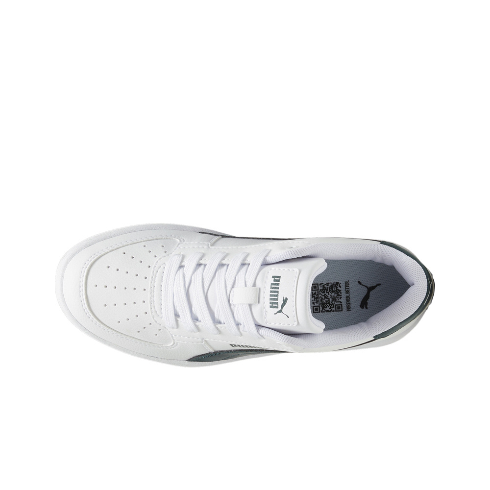 Puma zapatilla moda niño CAVEN 2.0 BLANCO vista superior