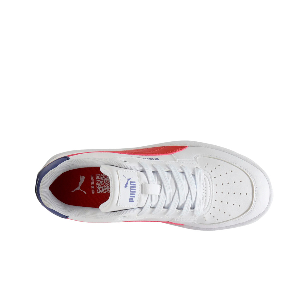Puma zapatilla moda niño CAVEN 2.0 BLANCO vista superior