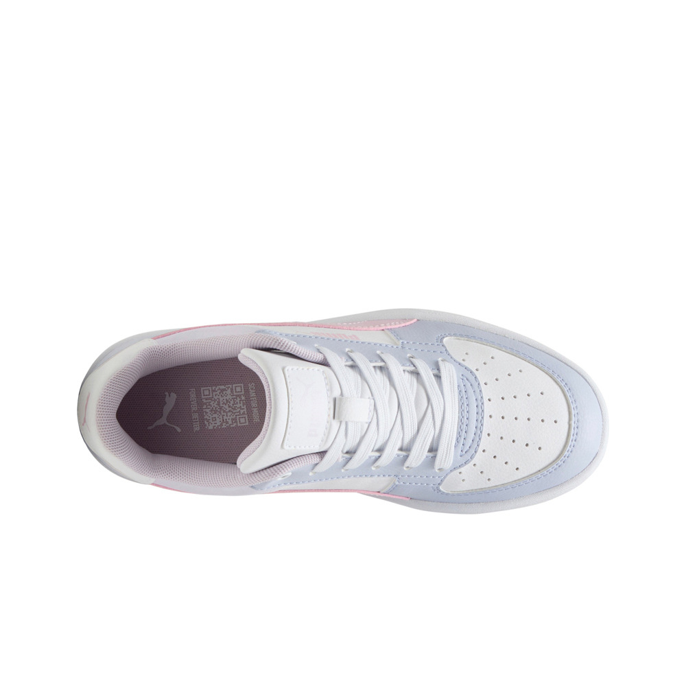 Puma zapatilla moda niño CAVEN 2.0 BLOCK AZUL vista superior