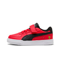Puma zapatilla moda niño FERRARI CAVEN III ROJO lateral exterior