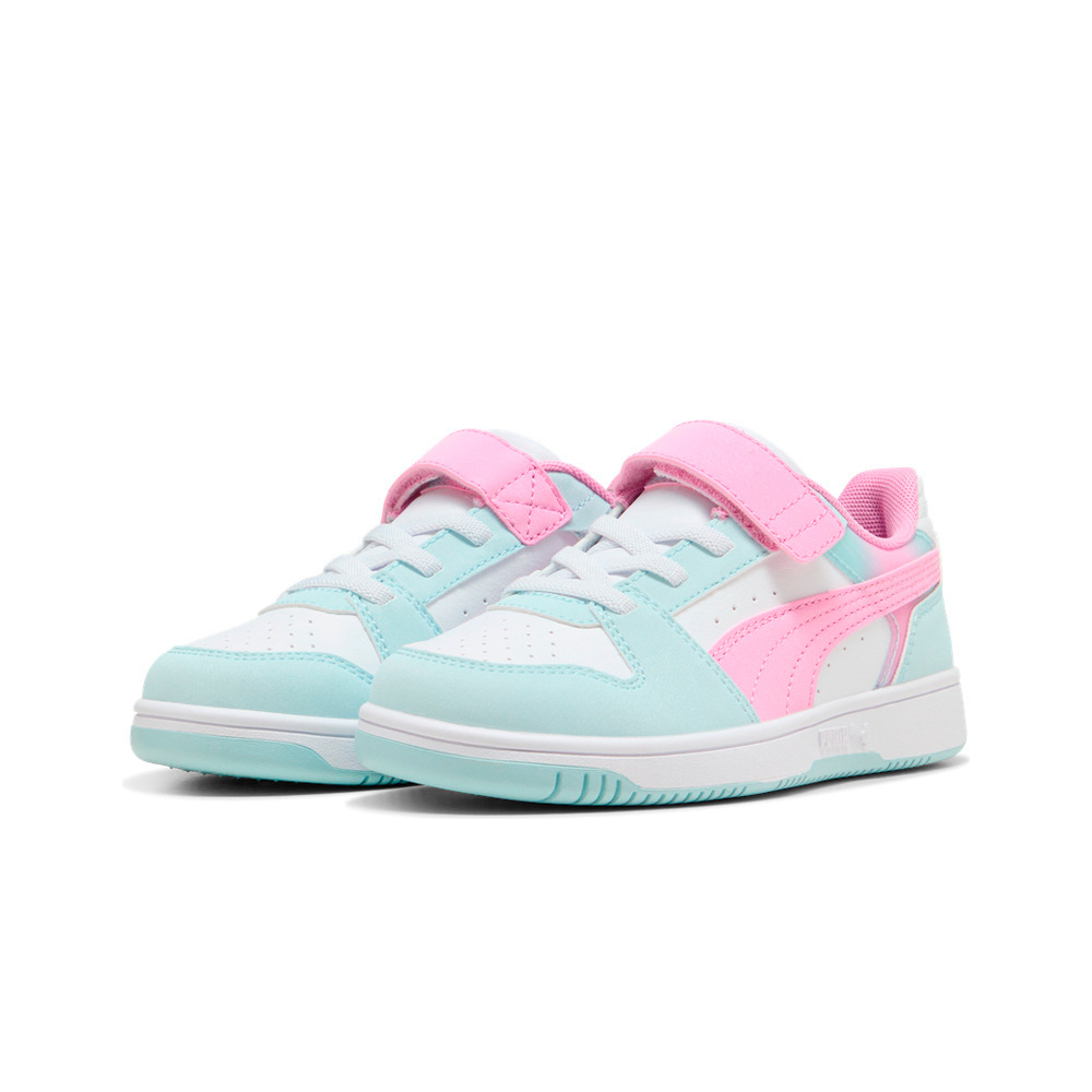 Puma zapatilla moda niño Rebound Slam Lo Fade AZUL lateral interior