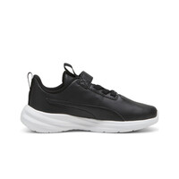 Puma zapatilla moda niño RICKIE RUNNER NEGRO puntera